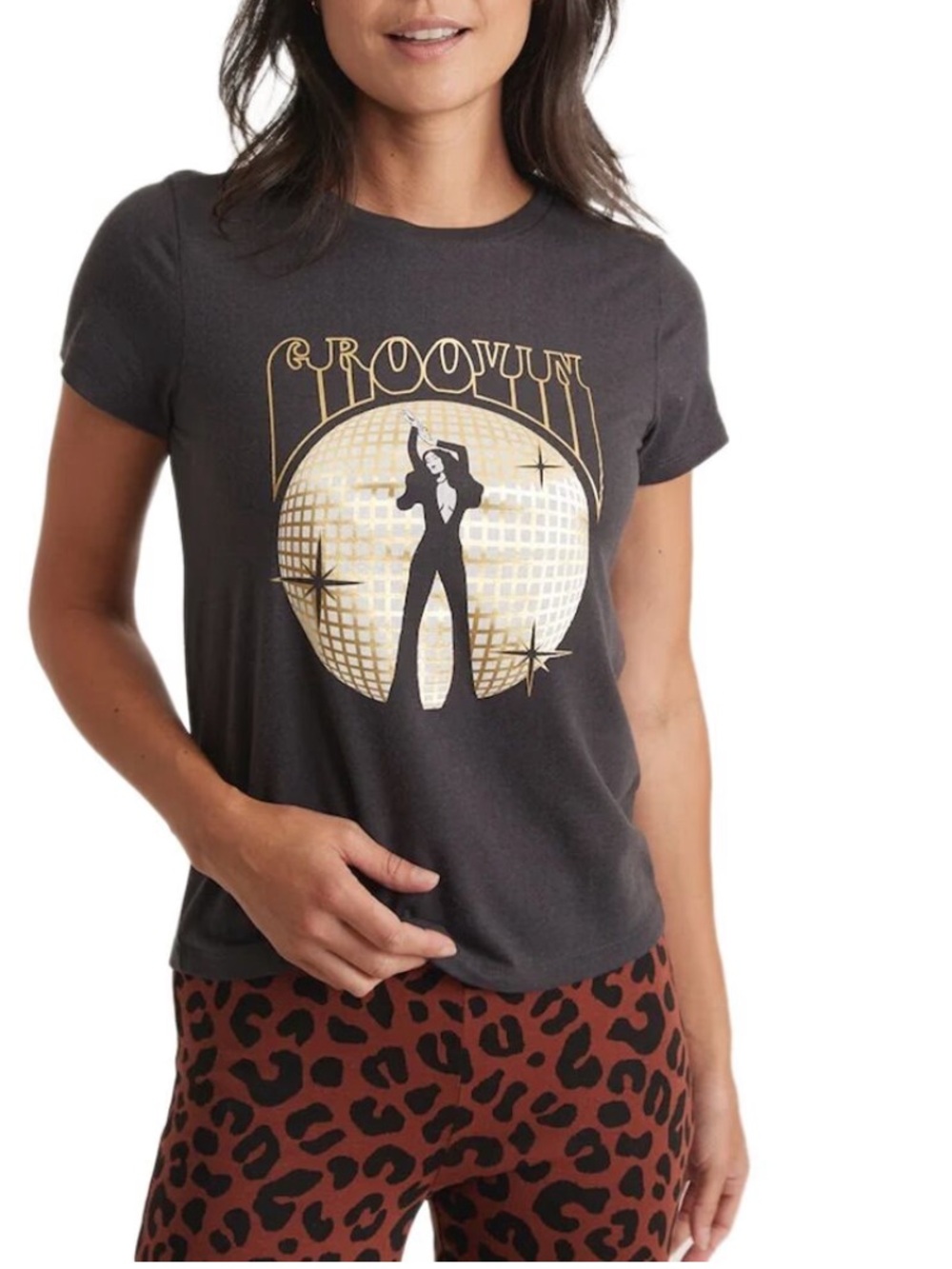 MARINE LAYER Groovy respun graphic tee t shirt